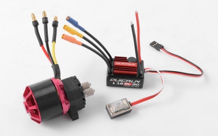 Minibomba de aceite hidráulica RC4WD con motor sin escobillas de 40 A y ESC (VVV-S0090)