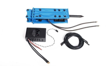 Accesorio de martillo rompedor RC4WD para excavadora hidráulica RTR de 360 ​​L a escala 1/14 (azul) (VVV-S0244)