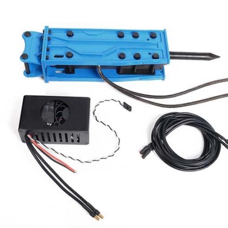 Accesorio de martillo rompedor RC4WD para excavadora hidráulica RTR de 360 ​​L a escala 1/14 (azul) (VVV-S0244)