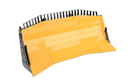 Hoja topadora RC4WD HD Abrasion U para topadora hidráulica DXR2 (VVV-S0251)