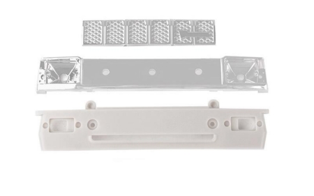 Árbol de piezas de parrilla delantera cromada para camioneta Toyota RC4WD 1982 y Mojave II (Z-B0002)