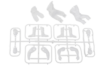 Árbol de piezas moldeadas para figura de conductor RC4WD (Z-B0019)