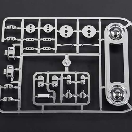 Árbol de piezas y accesorios cromados para RC4WD Cruiser (Z-B0075)
