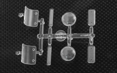 Árbol de piezas para lentes transparentes del Chevrolet Blazer RC4WD (Z-B0096)