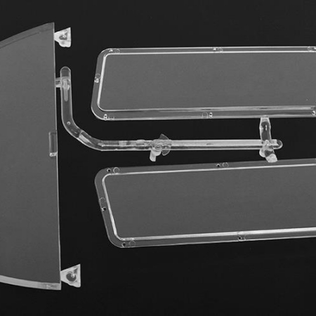 Árbol de piezas para ventana transparente de la parte superior del Chevrolet Blazer RC4WD (Z-B0110)