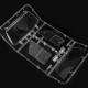 Piezas transparentes RC4WD para Toyota 4Runner 1985 y Toyota XtraCab 1987 (A) (Z-B0194)