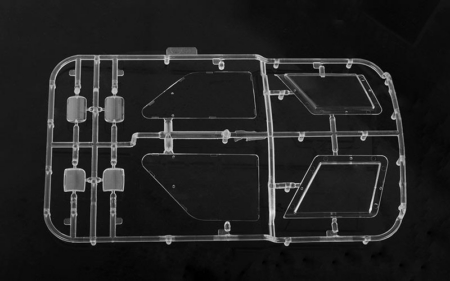 Piezas transparentes RC4WD para Toyota 4Runner 1985 y Toyota XtraCab 1987 (B) (Z-B0195)