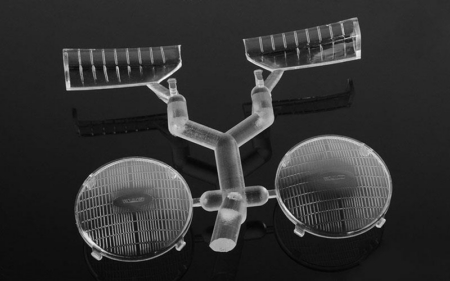 Faros delanteros y luces de posición redondos RC4WD Mojave II (Z-B0199)