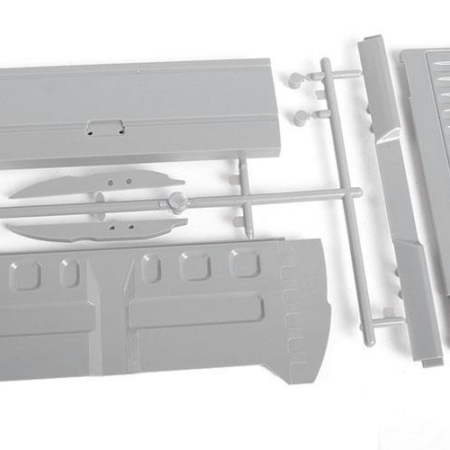 Toyota XtraCab RC4WD 1987, portón trasero y parte trasera de cabina (Z-B0220)