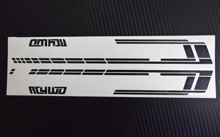 Rayas RC4WD Escapade para Land Rover Defender D90 Gelande II 2015 (negro) (Pick-up/SUV) (Z-B0244)