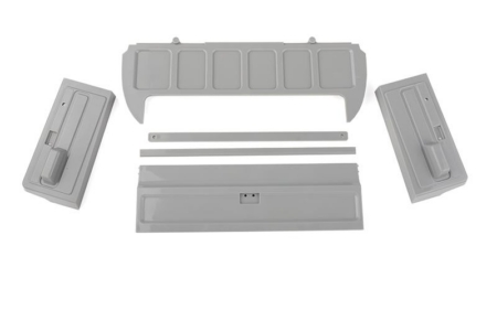 Piezas de paneles de puerta, portón trasero y cabina trasera para Chevrolet K10 Scottsdale RC4WD (Z-B0266)