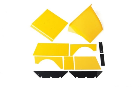 Conjunto de paneles de carrocería Lexan RC4WD para Miller Motorsports Pro Rock Racer (Z-B0269)