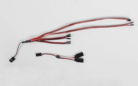 Sistema de iluminación LED básico RC4WD para carrocería Black Hawk a escala 1/18 (Z-E0102)