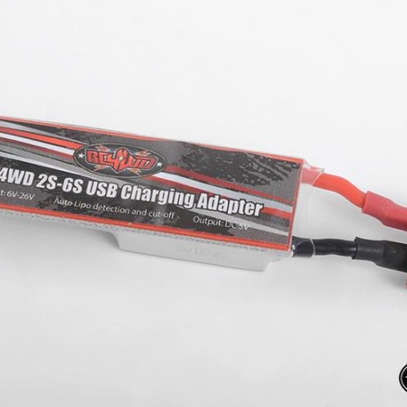 Adaptador de carga USB RC4WD 2S-6S con enchufe tipo T (Z-E0109)