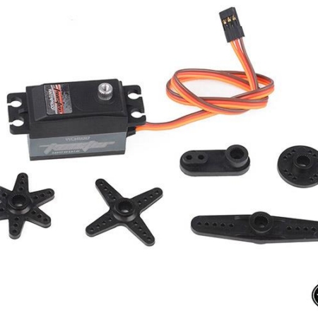 Servomotor de cambio digital con engranajes metálicos de perfil bajo Twister RC4WD (Z-E0117)