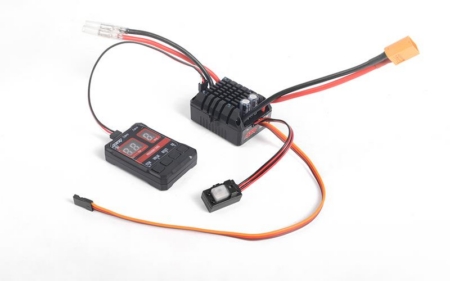 Controlador de velocidad extrema Outcry de RC4WD con ESC y tarjeta de programación (Z-E0118)
