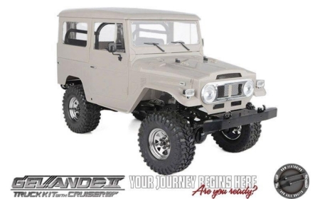 Kit de camión RC4WD Gelande II con carrocería Cruiser