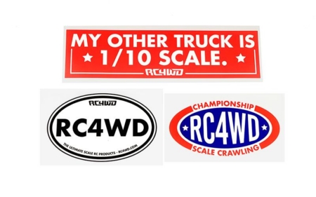 Juego de pegatinas RC4WD 2023 (Z-L0045)