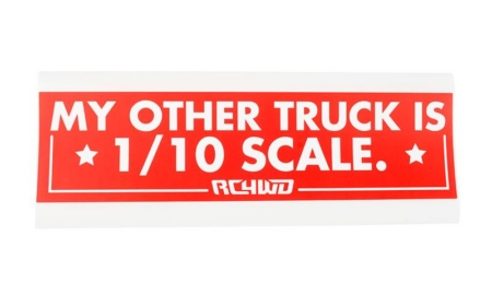 Calcomanía para parachoques RC4WD "Mi otro camión" a escala 1/10 (Z-L0046)