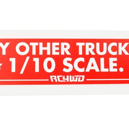 Calcomanía para parachoques RC4WD "Mi otro camión" a escala 1/10 (Z-L0046)