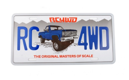 Placa de matrícula RC4WD K10 (Z-L0072)
