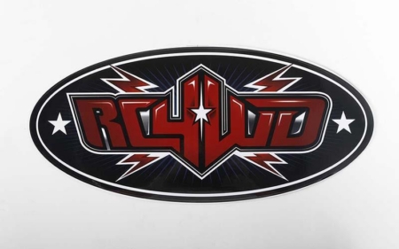 Hojas de calcomanías del logotipo de RC4WD (12) (Z-L0210)