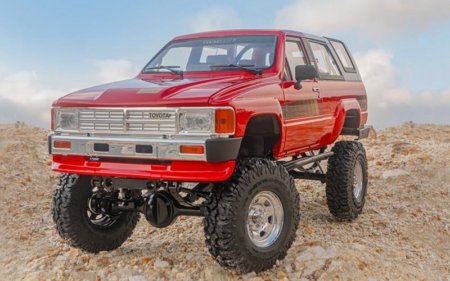 RC4WD Trail Finder 2 RTR con carrocería rígida Toyota 4Runner de 1985 (roja) (Z-RTR0063)