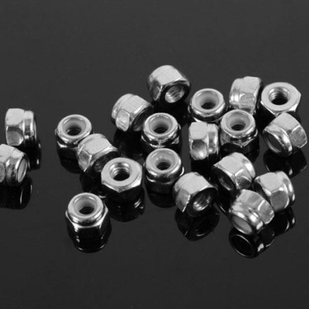 Tuerca Nylock RC4WD M2.5 (Plateada) (Z-S0005)