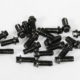 Pernos hexagonales para miniatura RC4WD (M2,5 x 6 mm) (negros) (Z-S0008)