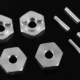 Hexágonos de rueda de eje de 12 mm RC4WD (Z-S0239)