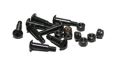 Tornillos de hombro de ballesta RC4WD (negros) (Z-S0275)