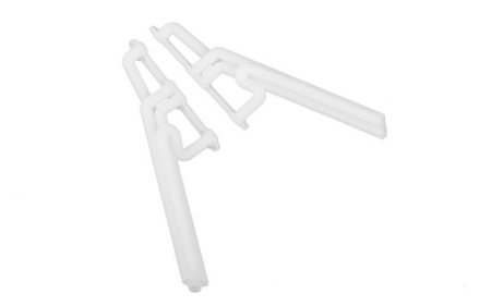 Colectores de escape Zoomie de plástico RC4WD para motor V8 V2 (Z-S0315)