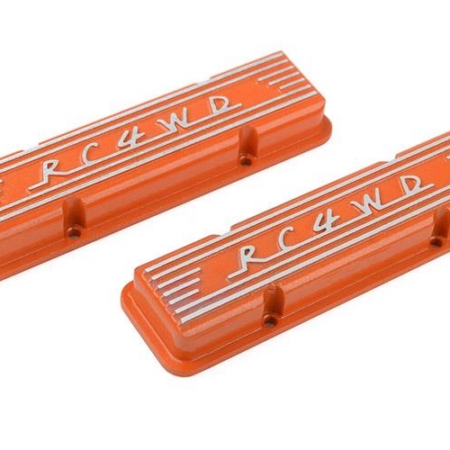 Tapas de válvulas de aluminio RC4WD para motor V8 a escala (naranja) (Z-S0317)
