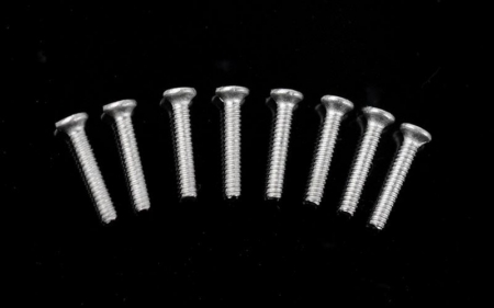 Tornillos de cabeza plana Phillips RC4WD M1 x 6 mm (plateados) (Z-S0394)
