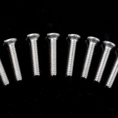 Tornillos de cabeza plana Phillips RC4WD M1 x 6 mm (plateados) (Z-S0394)