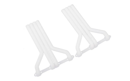 Colectores de escape largos de plástico RC4WD para motor V1 a escala V8 (Z-S0465)