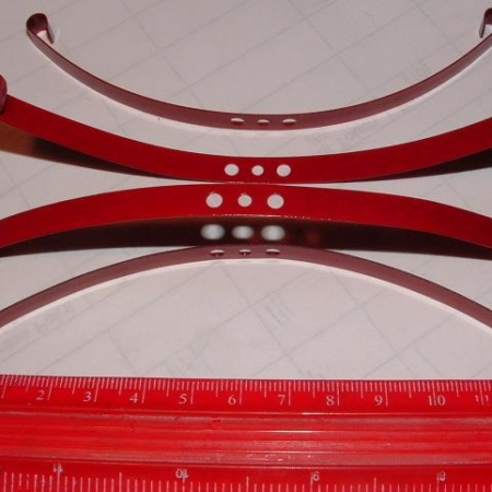 Ballestas flexibles supersuaves rojas RC4WD (4) (Z-S0570)