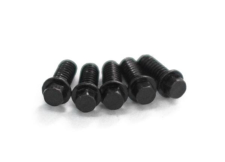 Pernos hexagonales para miniatura RC4WD (M2 x 5 mm) (negros) (Z-S0625)