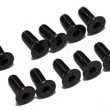 Tornillo de cabeza plana de acero RC4WD M3 x 8 mm (10) (Z-S0649)