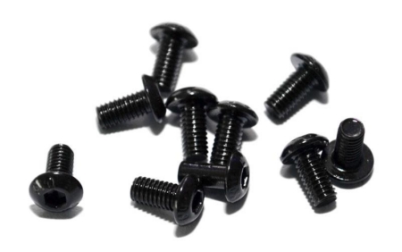 Tornillos de cabeza avellanada de acero RC4WD M3 x 6 mm (10) (Z-S0651)