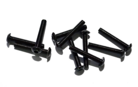 Tornillos de cabeza redonda de acero RC4WD M3 x 18 mm (10) (Z-S0657)