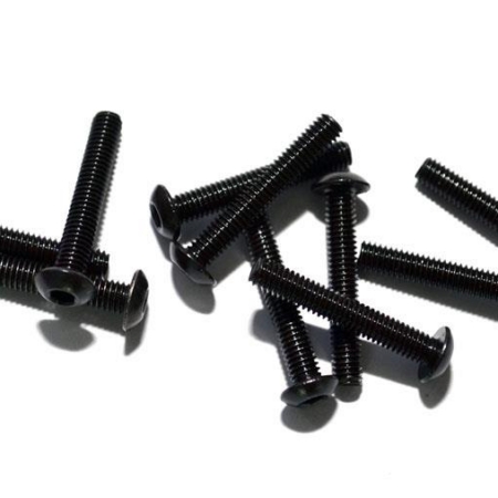 Tornillos de cabeza redonda de acero RC4WD M3 x 18 mm (10) (Z-S0657)