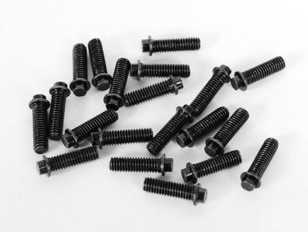 Pernos hexagonales para miniatura RC4WD (M3 x 10 mm) (negros) (Z-S0692)