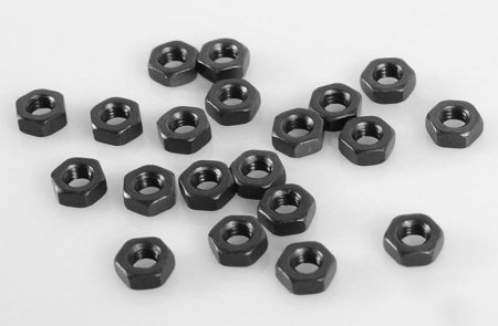 Tuercas negras RC4WD Regular M3 (20) (Z-S0872)