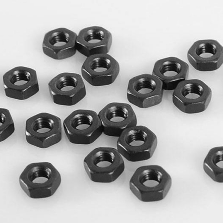 Tuercas negras RC4WD Regular M3 (20) (Z-S0872)