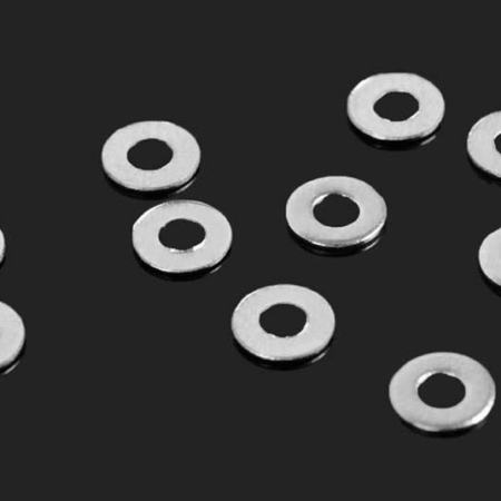 Arandela plana RC4WD M2 (plateada) (Z-S0910)