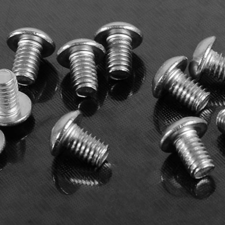 Tornillos de cabeza abombada RC4WD M4 x 6 mm (10) (Z-S0967)