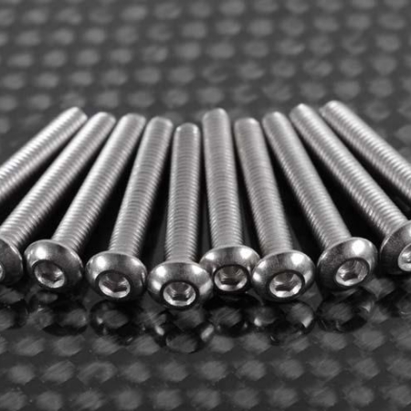 Tornillos de cabeza abombada RC4WD M3 x 20 mm (10) (Z-S0978)