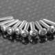 Tornillos de cabeza abombada RC4WD M2,5 x 10 mm (10) (Z-S0980)