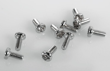 Tornillos para máquina de cabeza Phillips RC4WD M1,6 x 4 mm (10) (Z-S1015)